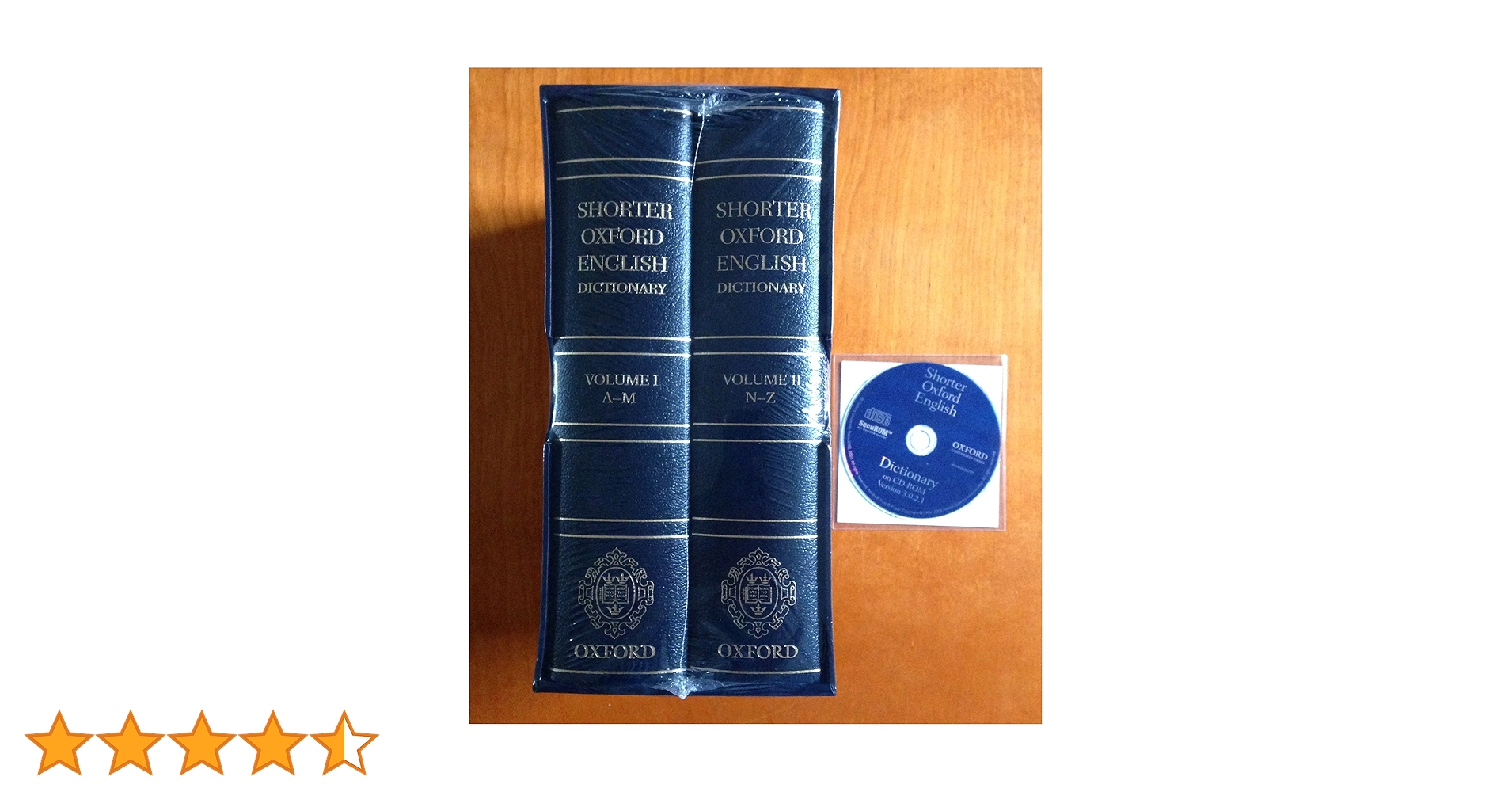 Buy Shorter Oxford English Dictionary - Deluxe Leather Bound